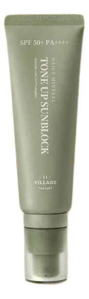 Солнцезащитный крем для лица Daily Mineral Tone Up Sunblock SPF 50+ PA++++ 50мл