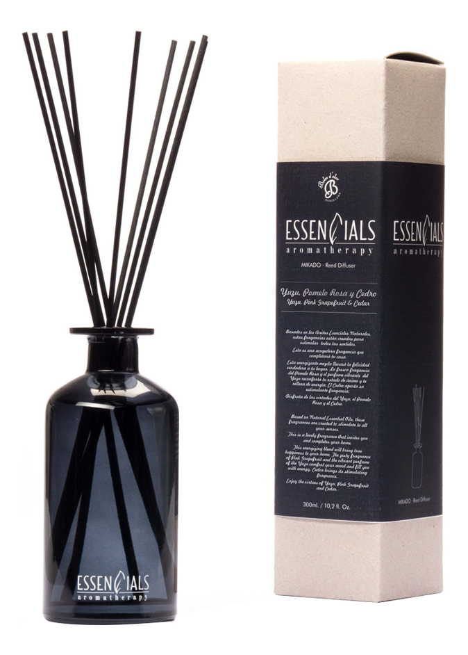 Ароматический диффузор Essencials Yuzu, Pink Grapefruit & Cedar (Юдзу, Розовый грейпфрут и Кедр): диффузор 300мл