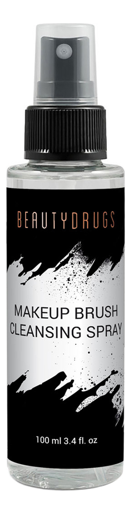 Средство для очистки кистей и спонжей Makeup Brush Cleansing Spray 100мл мыло для очистки кистей и спонжей manly pro brush