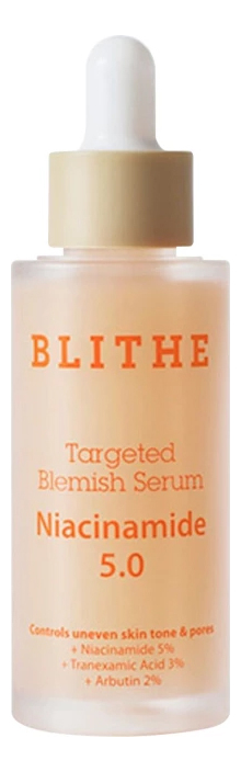 

Корректирующая сыворотка для лица с ниацинамидом Targeted Blemish Serum Niacinamide 5.0 30мл