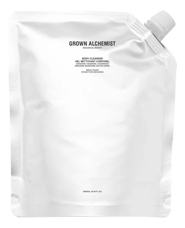 Гель для душа Герань, мандарин и кедр Geranium, Nangerine, Cedarwood Body Cleancer: Гель 500мл (сменный блок)