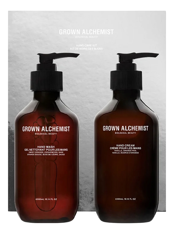 Набор для рук Hand Care Kit 2*300мл (жидкое мыло Апельсин, кедр и шалфей + крем Ваниль и апельсин)