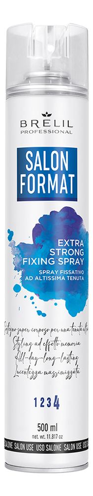 Лак для волос Salon Format Extra Strong Fixing Spray 500мл лак для волос salon format natural fixing spray 500мл