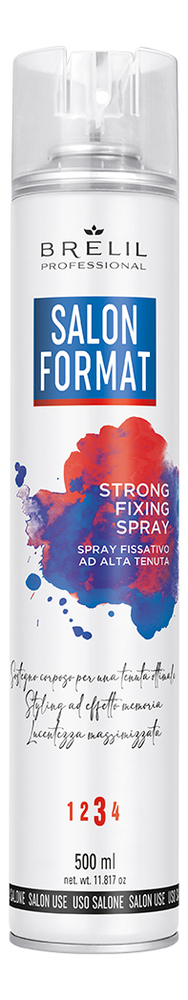 Лак для волос Salon Format Strong Fixing Spray 500мл лак для волос salon format natural fixing spray 500мл