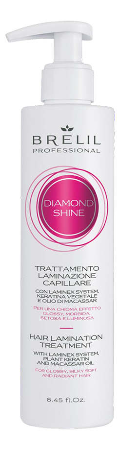 Сыворотка для ламинирования волос Diamond Shine Hair Lamination Treatment 250мл цена и фото
