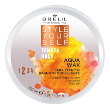 Brelil Professional Воск для укладки волос с мокрым эффектом Style Yourself Aqua Wax 100мл