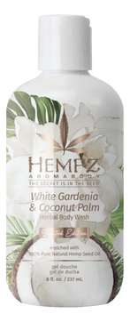 Гель для душа White Gardenia & Coconut Palm Herbal Body Wash (белая гардения и кокос)