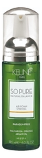 Keune So Pure Мусс для укладки волос Воздушная пенка So Pure Air Foam Strong 185мл
