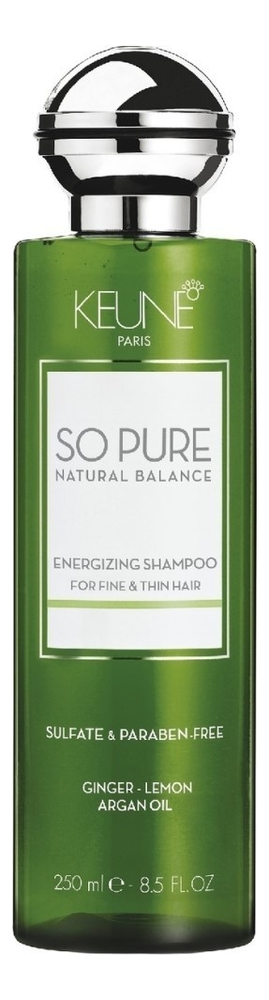 Шампунь для волос Тонизирующий So Pure Energizing Shampoo: Шампунь 250мл шампунь для волос освежающий so pure cooling shampoo шампунь 250мл