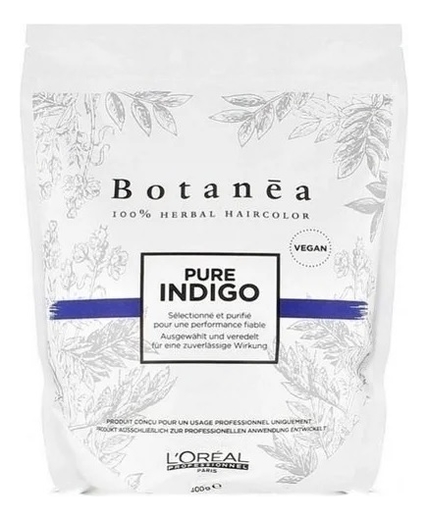Пудра для окрашивания волос Botanea Pure Indigo 400г