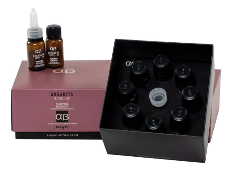 Ампульный комплекс для увеличения объема волос Argabeta Botol-Up 8*8мл