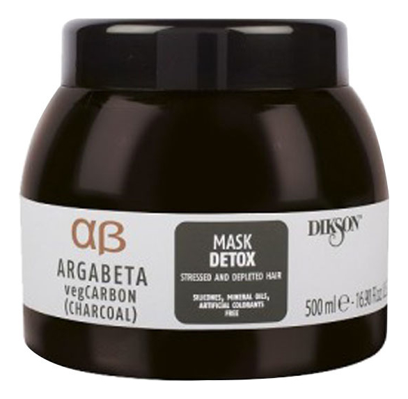 Маска для волос Argabeta Veg Carbon Mask Detox: Маска 500мл