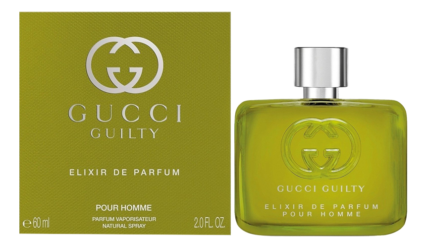 Guilty Elixir de Parfum pour Homme: духи 60мл gucci eau de parfum 30