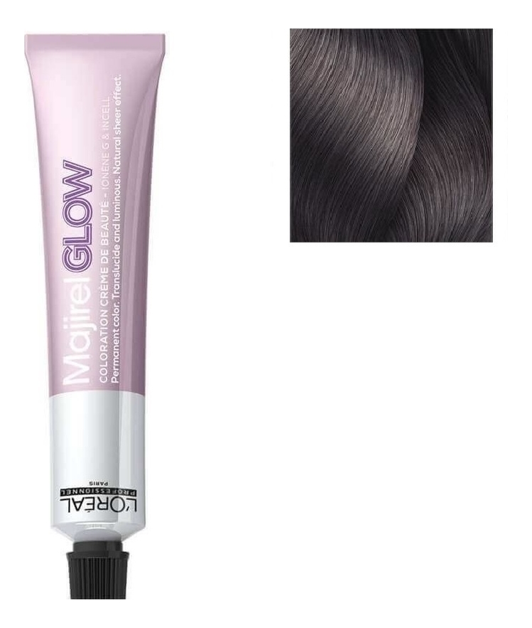 Крем-краска для волос Majirel Glow 50мл: Dark Base 12 Венге