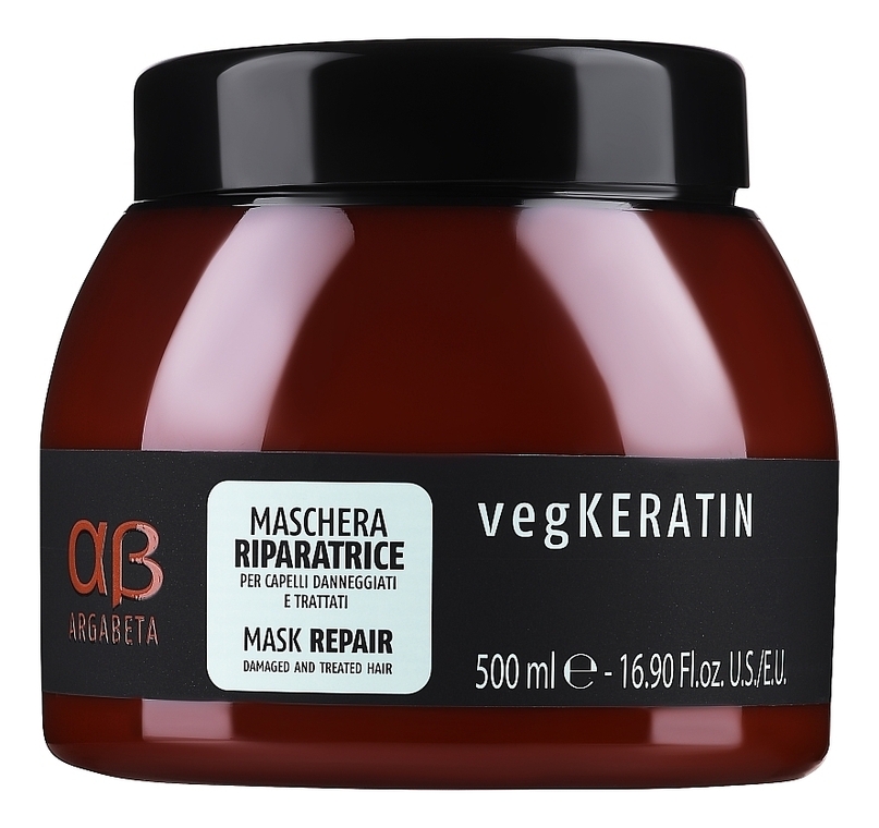 Маска для волос Argabeta Veg Keratin Mask Repair: Маска 500мл