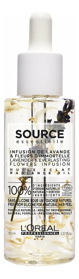 Масло для окрашенных волос Питание и защита цвета Source Essentielle Radiance Oil 70мл