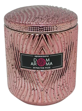 Ароматическая свеча Игристое розе 