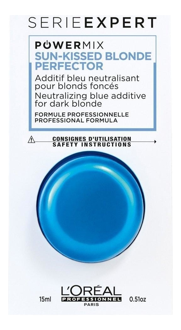 Бустер для окрашенных волос Series Expert Power Mix Blonde Perfector 15мл: Blue