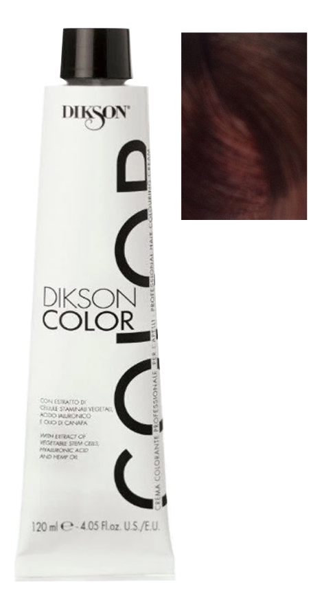 Стойкая крем-краска для волос Color 120мл: 5.4 5С/R Светло-каштановый с медным оттенком
