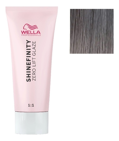 Wella Гель-крем краска для тонирования и блеска без осветления Shinefinity Zero Color Glaze 60мл