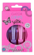 Framar Зажим с прорезиненным покрытием Y2K Gator Grips 4 шт