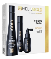 Heli's Gold Набор для волос Volume Series (шампунь 300мл + кондиционер 100мл + лосьон-спрей 50мл)