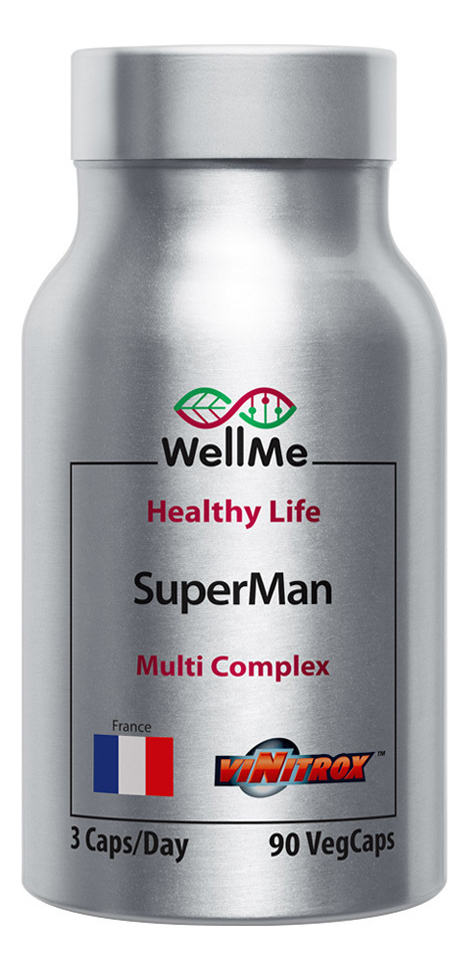 Биологическая активная добавка к пище для мужчин SuperMan Multi Complex 90 капсул