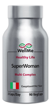 WellMe Биологическая активная добавка к пище для женщин SuperWoman Multi Complex 90 капсул