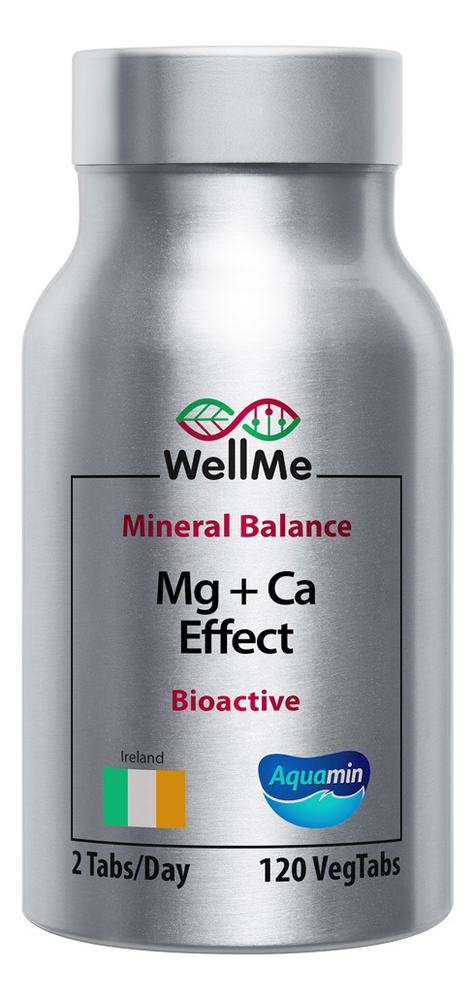 Биологическая активная добавка к пище Mg+Ca Effect Bioactive 120 капсул