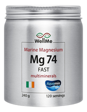 WellMe Биологическая активная добавка к пище Mg74 Fast Multiminerals 240г