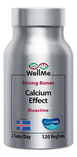 WellMe Биологическая активная добавка к пище Саlcium Effect Bioactive 120 капсул