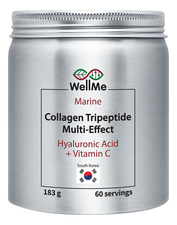 WellMe Биологическая активная добавка к пище Collagen Tripeptide Multi-Effect 183г
