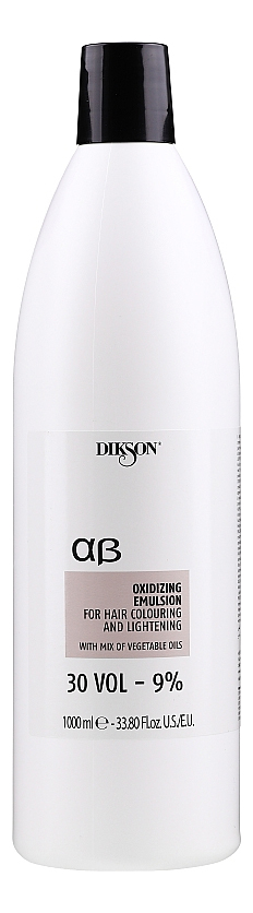 Окисляющая эмульсия для волос Argabeta AB 1000мл: Эмульсия 9%