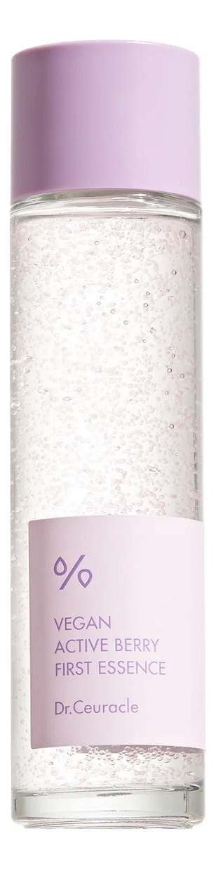 Эссенция для лица с ресвератролом и экстрактом клюквы Vegan Active Berry First Essence 150мл