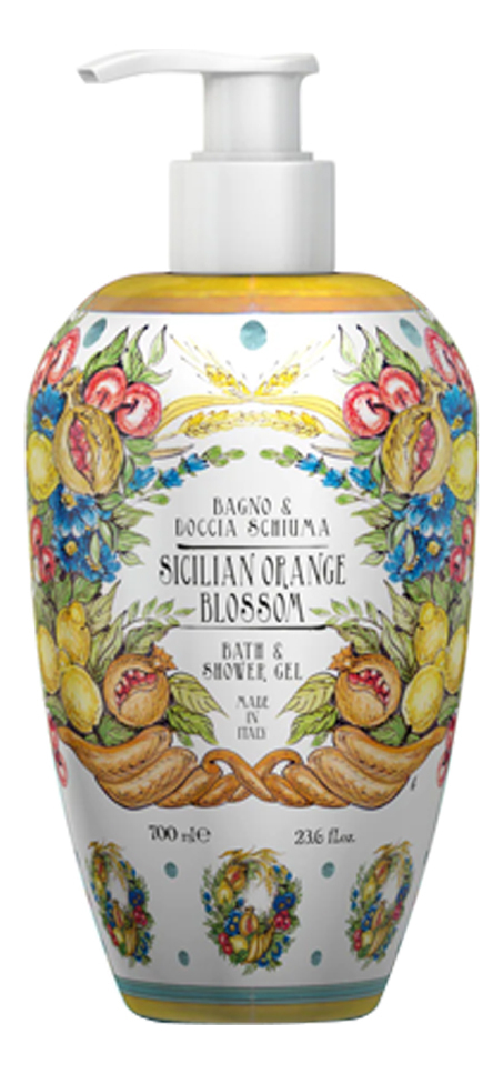 Гель для душа Le Maioliche Sicilian Orange Blossom: гель для душа 700мл