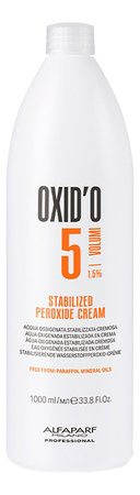 Alfaparf Milano Крем-окислитель Stabilized Peroxide Cream OXID'O 1,5% 