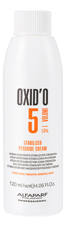 Alfaparf Milano Крем-окислитель Stabilized Peroxide Cream OXID'O 1,5% 