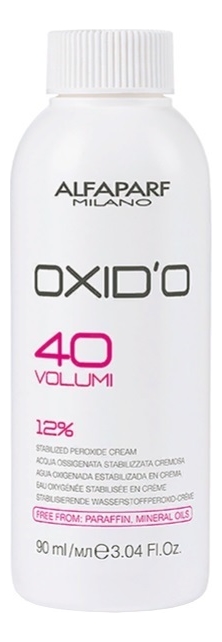 цена Крем-окислитель Stabilized Peroxide Cream Free From OXID'O 12% : Крем-окислитель 90мл