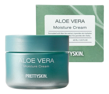 Pretty Skin Увлажняющий крем для лица с экстрактом алоэ вера Aloe Vera Moisture Cream 60мл