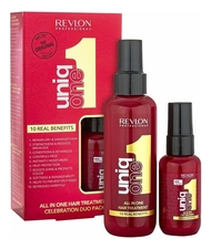 Revlon Professional Сыворотка для волос Uniq One Hair Treatment Celebration Duo Pack 150мл + 50мл