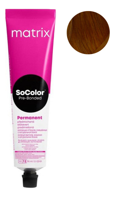Перманентная краска для волос SoColor Pre-Bonded Permanent 90мл: 5G