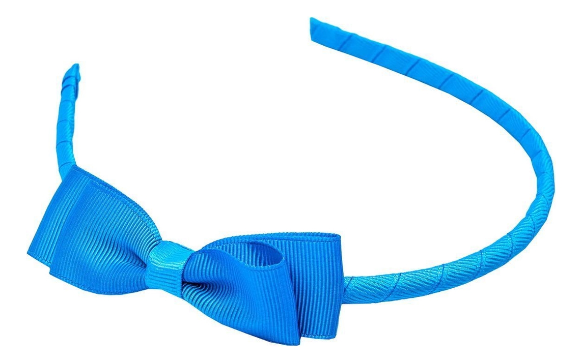 Ободок для волос Бант маленький: Голубой AS 1087