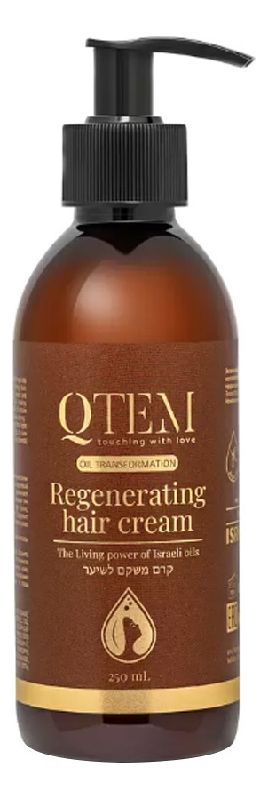 восстанавливающий крем для волос qtem regenerating hair cream 250 мл Восстанавливающий крем для волос Oil Transformation Regenerating Hair Cream 250мл