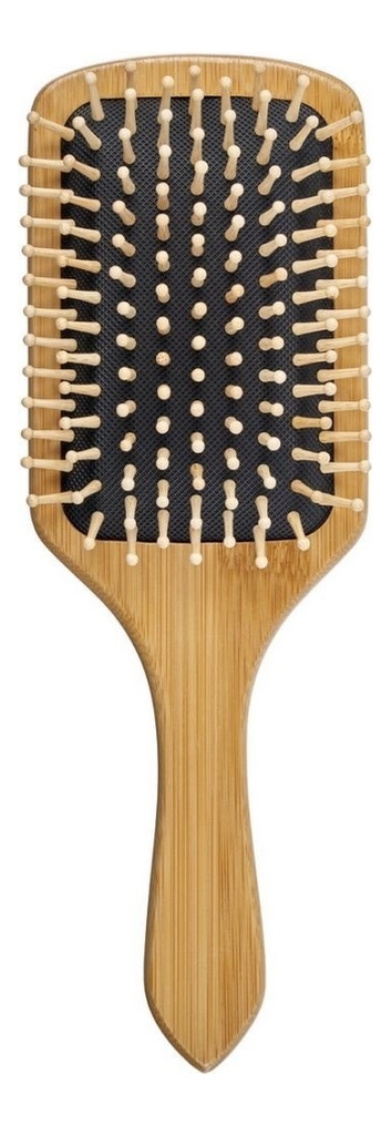 Деревянная массажная расческа для волос Кот-единорог AS 1609