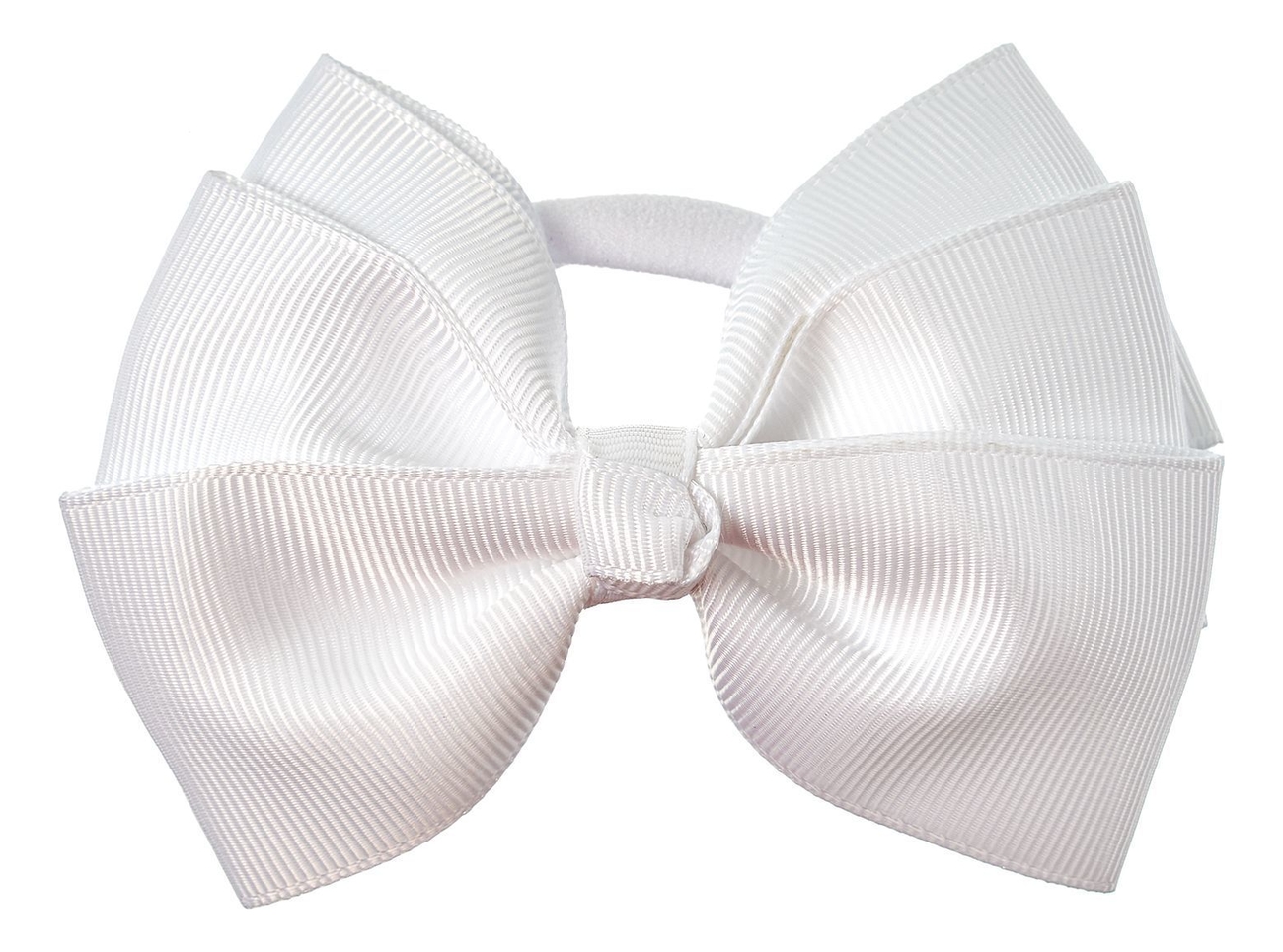 Резинка для волос Бантик: Белый AS 1409