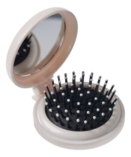 Bradex Складная расческа для волос с зеркалом Влюбленный мишка AS 1604