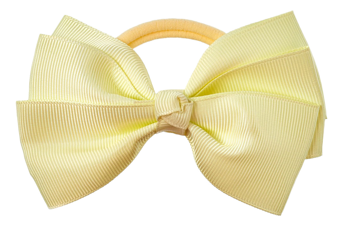 Резинка для волос Бантик: Кремовый AS 1411