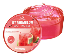 Pretty Skin Мультифункциональный гель для лица и тела с экстрактом арбуза Watermelon Soothing Gel 300мл