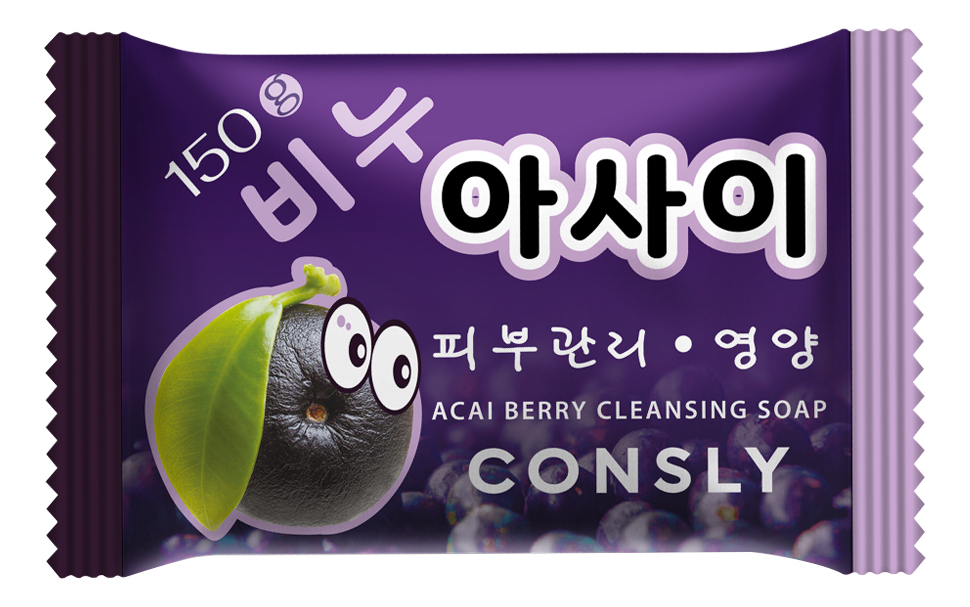 Питательное мыло с экстрактом ягод асаи Nourishing Acai Berry Cleansing Soap 150г