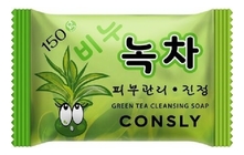 Consly Смягчающее мыло с экстрактом зеленого чая Softening Green Tea Cleansing Soap 150г